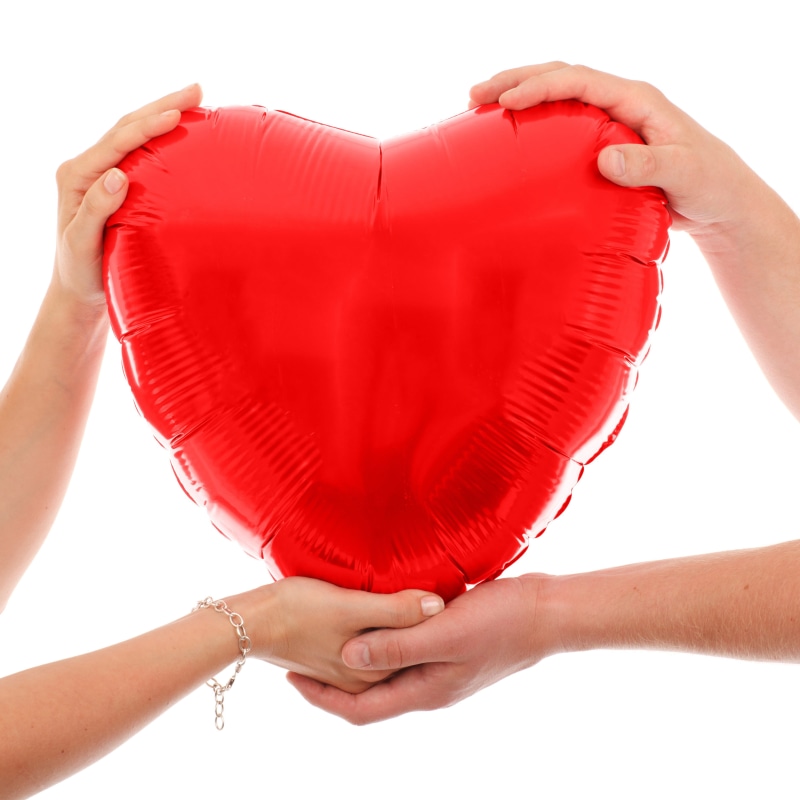 lifestyles, holding, studio shot, hands, one person, valentines Day - Holiday, design, caucasian Ethnicity, hand, human body part, public domain, emotion