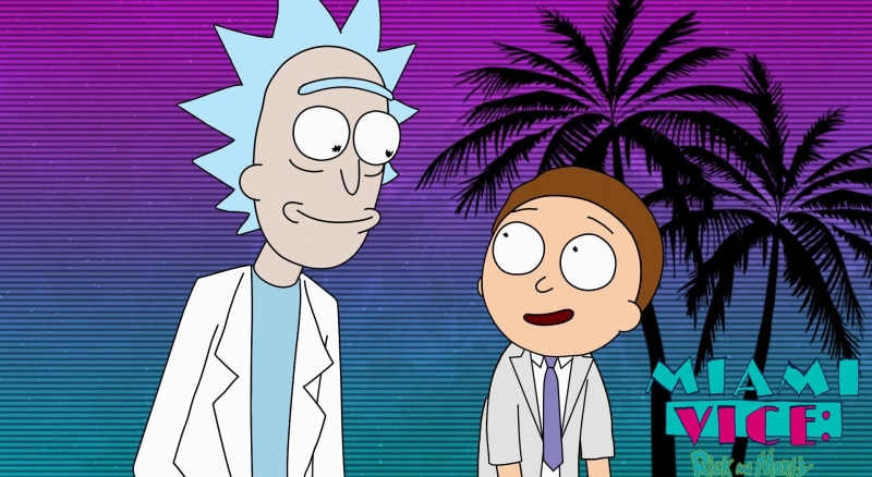 ver, art and craft, creativity, Others, male likeness, built structure, outdoors, lifestyles, real people, 1080P, purple, communication, morty, rick, businessman