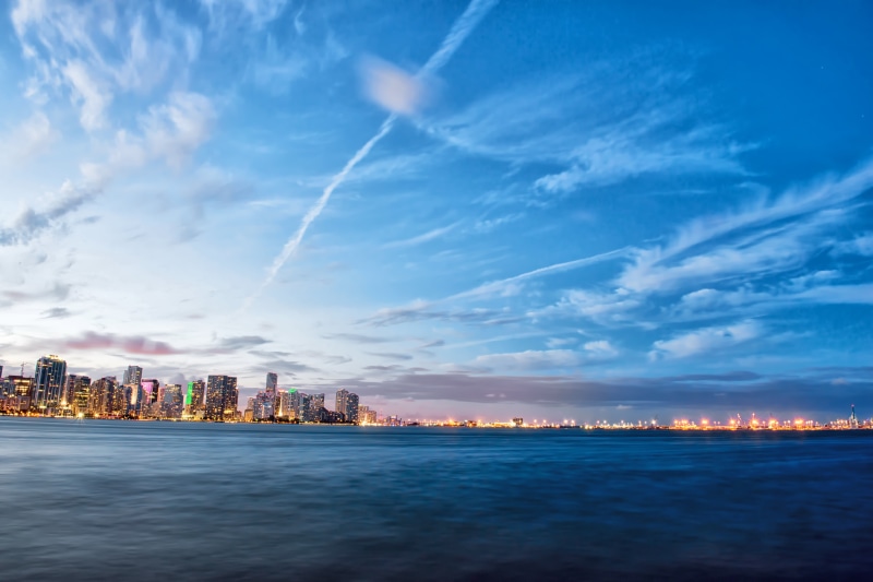 skyscraper, vice city, 5K, travel Destinations, city Life, new York State, built Structure, new York City, scenics, city, sea, sunset, panoramic, building Exterior