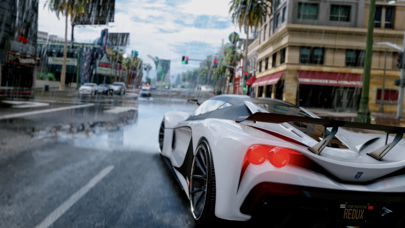 nature, modern, street, white, luxury, mode of Transport, city, motor racing track, traffic, land Vehicle, Turismo R, Grand Theft Auto V, red, speed, power