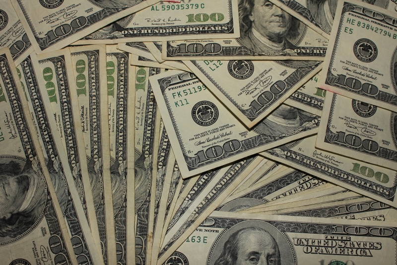 abundance, sale, wealth, savings, home finances, luxury, money, Benjamin Franklin, corporate business, success, debt, paper currency, no people, exchange rate