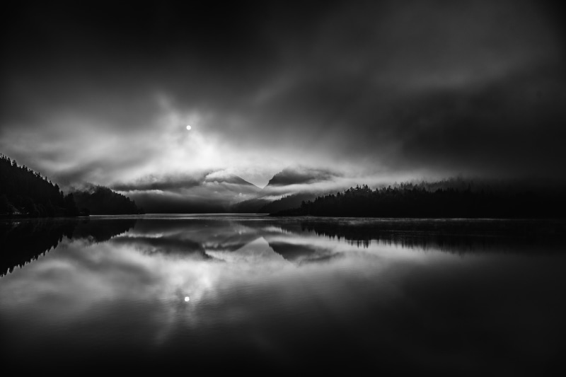 ominous, sky, storm cloud, no people, tranquil scene, tranquility, storm, reflection, cloud - sky, night 4k ultra high definition, 4K, power in nature