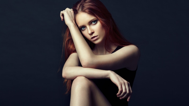 4K, body part, portrait, fashion, young women, looking at camera, young adult, contemplation, hair, high definition girl  3840x2160, hairstyle, beauty