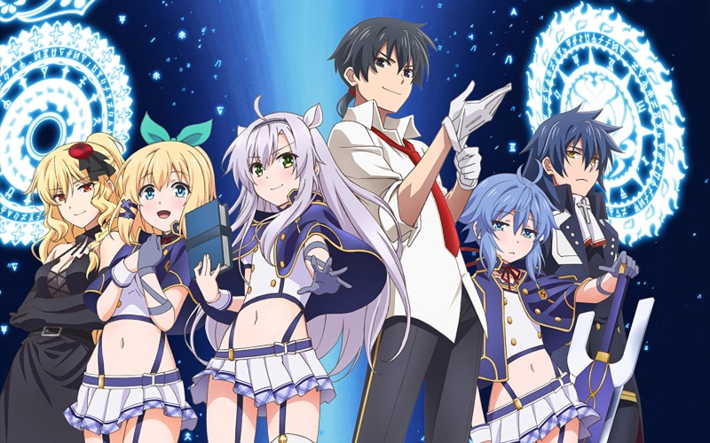Skirt, Albert Frazer, Re=L Rayford, Dress, Boy, Girl, Black Dress, Rokudenashi Majutsu Koushi to Akashic Records, Smile, Book, 1080P, Glenn Radars, Rumia Tingel