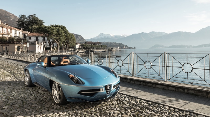 holiday, nature, adult, motor vehicle, water, one person, alfa romeo disco volante spyder 4k high res, trip, architecture, women, outdoors, mountain, vacations