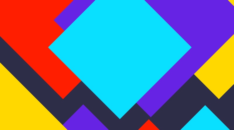 Abstract, shape, layered, blue, backgrounds, neon colored, hd, multi colored, material, yellow, color gradient, design, 4K, art and craft, triangle shape