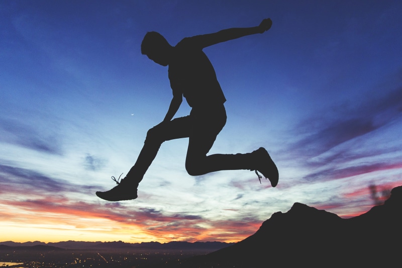 men, photography, mid-air, person, running, arms raised, 2K, jumping, full length, human arm, males, excitement, sport, action, leisure activity, one man only