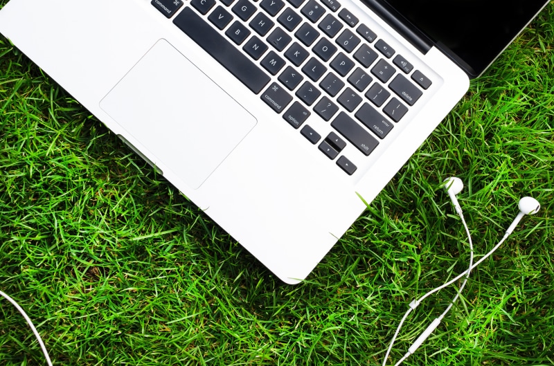 ecology, green, object, field, computer keyboard, internet, computer equipment, wireless technology, business, notebook, no people, open, protection, music