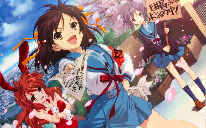 festival, day, 720P, outdoors, protest, representation, girls, women, suzumiya, craft, delight, costume, creativity, art and craft, nature