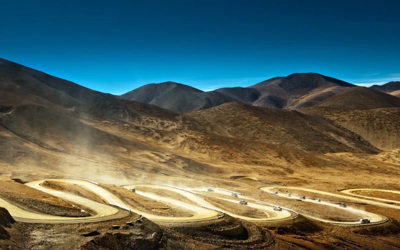 ransport, valley, brown, jammu and Kashmir, land, travel, extreme Terrain, transportation, serpentine, landscape, asia, beauty In Nature, environment, scenics