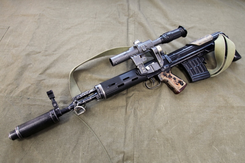 close-up, machine Gun, no People, security, weapons, infantry, indoors, self-loading, aggression, communication, gun, armed Forces, SVU-AS, black, violence