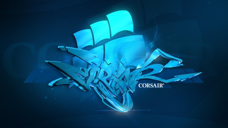 paper, technology, blue background, light - natural phenomenon, science, abstract, company, corsair, shiny, glowing, logo, symbol, vector, creativity, computer