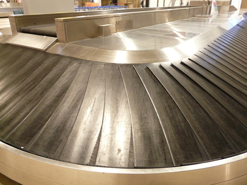 steel, transport, baggage claim, domestic room, silver colored, absence, travel, modern, technology, luggage transport, holiday, conveyor belt, railing