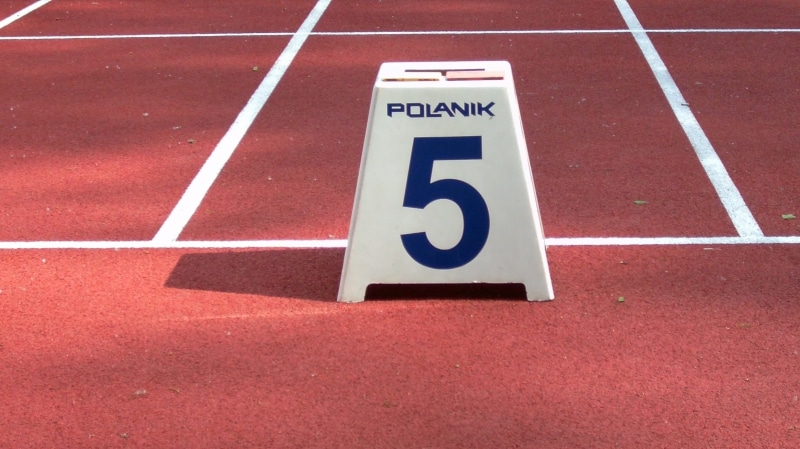 white color, 2K, competitive sport, beginnings, red, track and field, communication, sport, guidance, number, no people, jogging, race, sign, competition