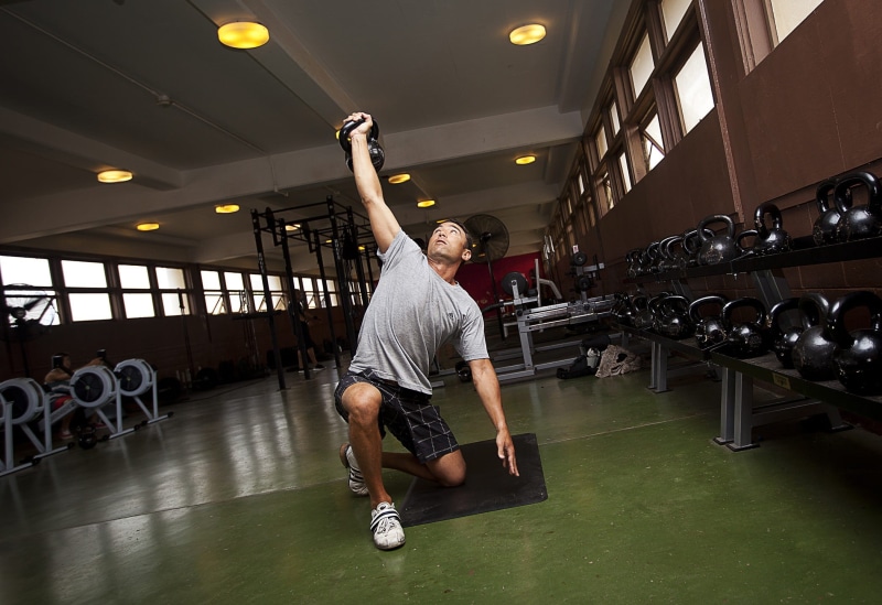 person, strength, sweat, people, to tone up, vitality, motivation, man, effort, portrait, physical condition, equipment, cardio training, men, black kettle
