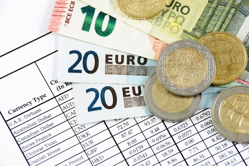 home finances, the background, close-up, europe, exchange rate, currency exchange rates, capital, cash, bills, four, investment, the market, making money
