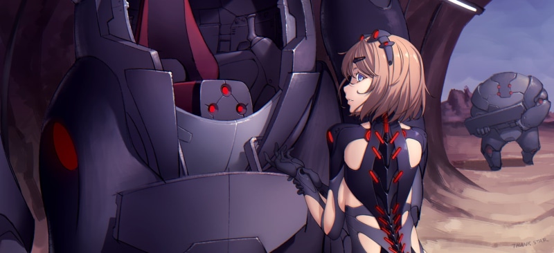 anime, Thankstar404, anime girls, 720P, original characters