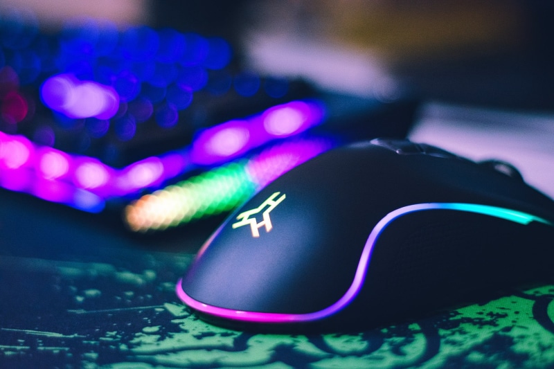 photography, keyboards, digital, Gamer, 1080P, blurred, mouse pad