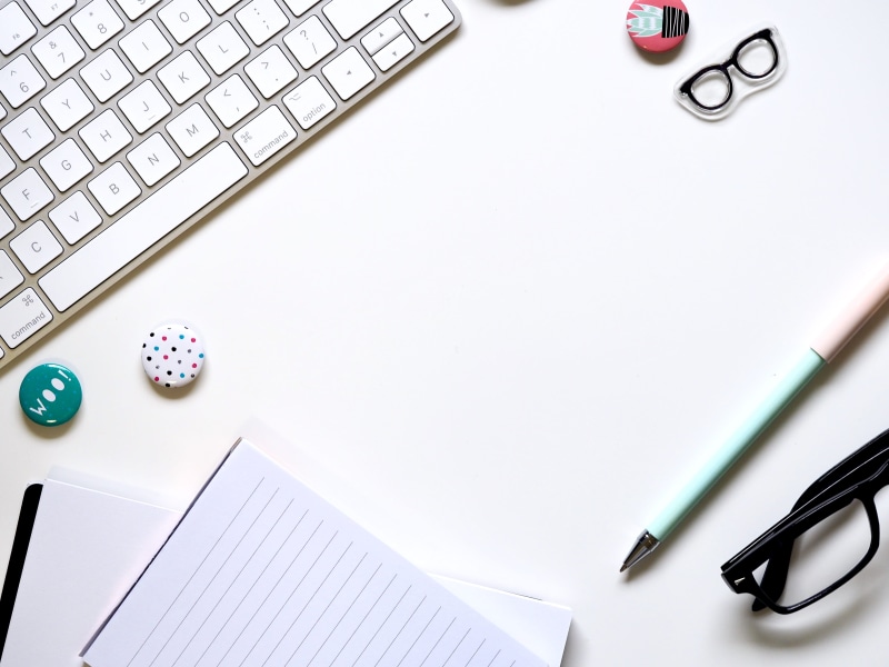 copy Space, laptop, white, paper, place of Work, notebook, blog, occupation, stationary, keyboard, computer Keyboard, cup, pin, computer, beside, note Pad
