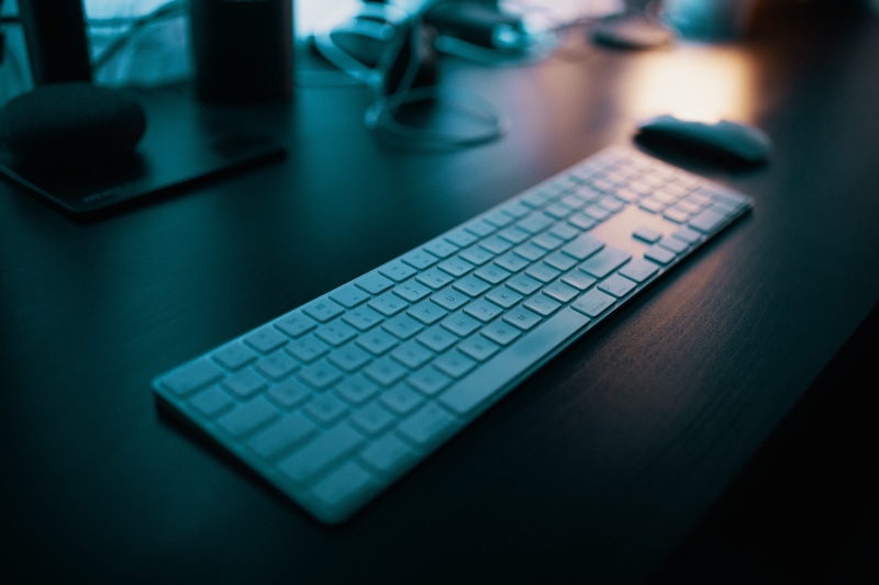mouse, science, 5K, high angle view, communication, focus on foreground, table, computer equipment, education, pad, number, indoors, electronics, no people