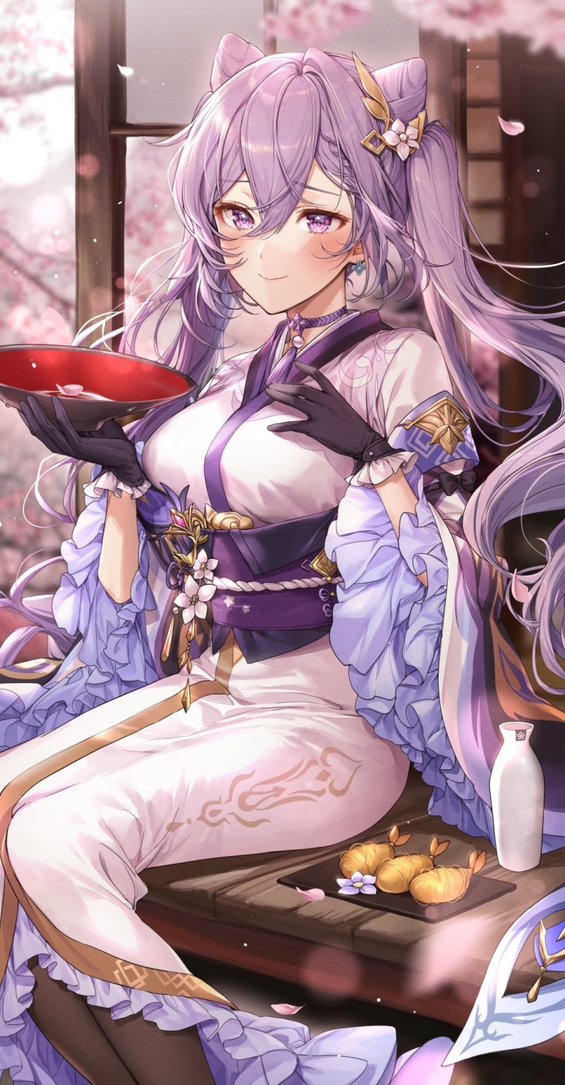 keqing (genshin impact), Genshin Impact, 1080P, anime girls