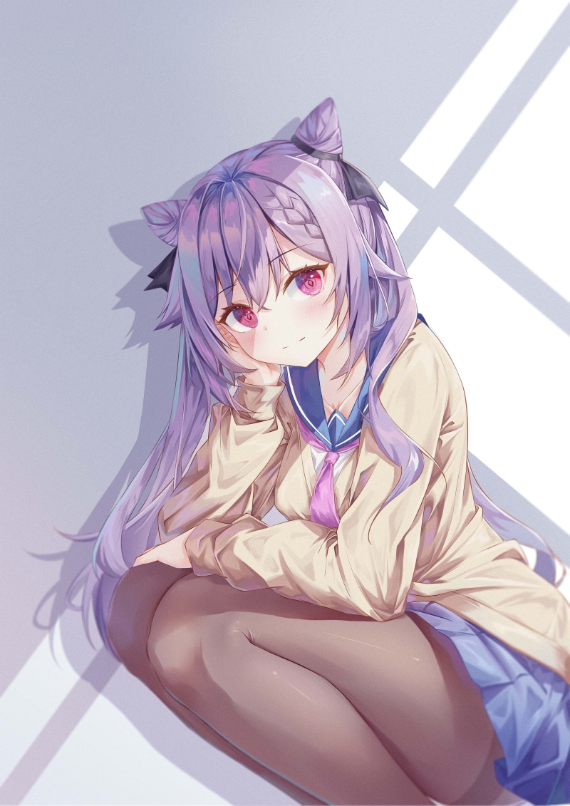 4K, keqing (genshin impact), Genshin Impact, anime girls