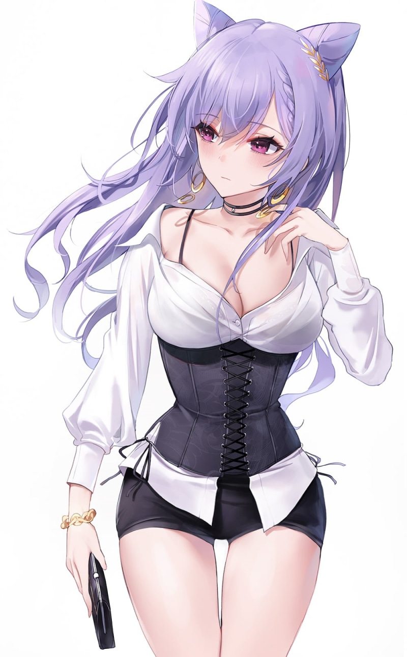 anime girls, Genshin Impact, keqing (genshin impact), 720P
