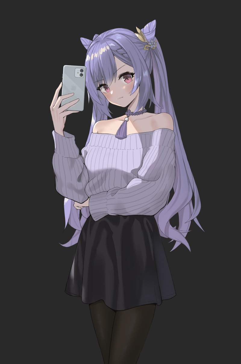 5K, Genshin Impact, anime girls, keqing (genshin impact)