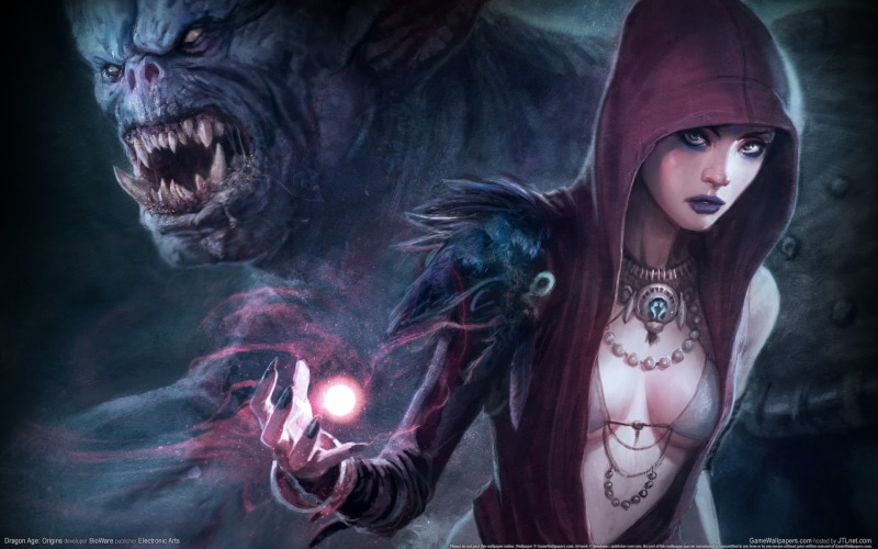 witch, spooky, one person, hairstyle, waist up, halloween, indoors, make-up, horror, adult, portrait, wearing, women, fear, evil, sorceress, Dragon Age