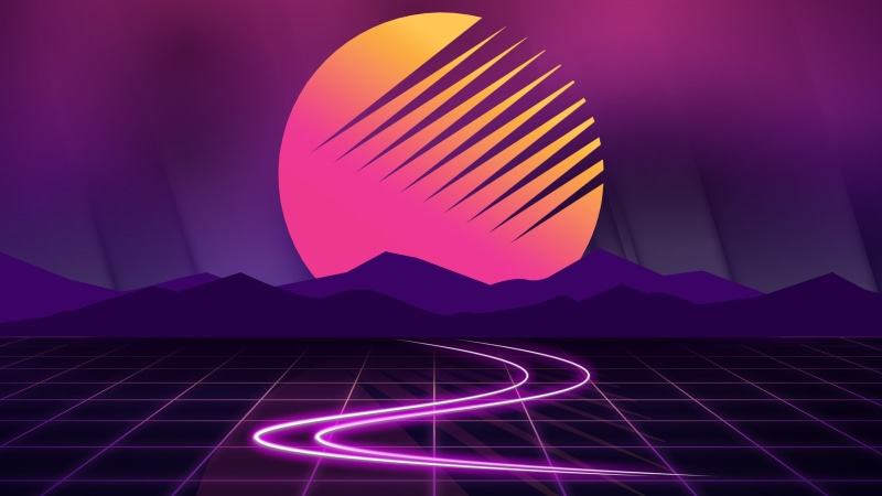 abstract, wireless technology, 2K, Neon, speed, sunset, sky, nature, illuminated, pattern, futuristic, no people, glowing, digital composite, motion, long exposure