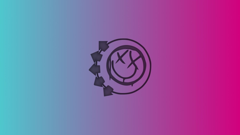 low angle view, purple, copy space, minimalism, design, pink, nature, studio shot, beauty in nature, logo, art and craft, Blink-182, 1080P, single object