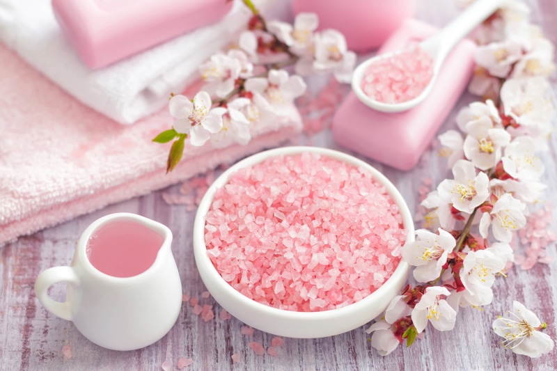 spa Treatment, kitchen utensil, sugar, towel, indoors, healthy Lifestyle, wood - Material, backgrounds, beauty in nature, still life, 5K, beauty Product