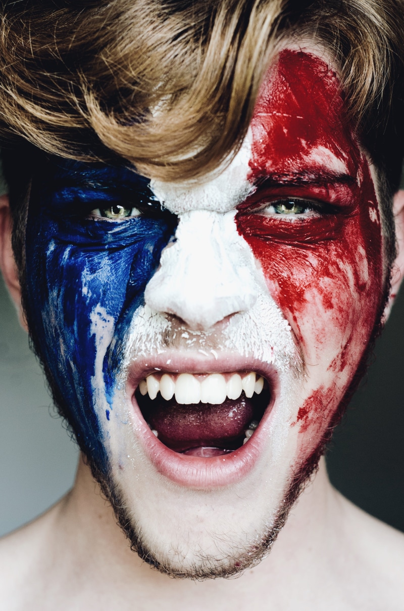 fashion, adult, beauty Product, color Image, human Face, make-up, body paint, stage Make-up, visage, man, foot, looking At Camera, bodypainting, beauty