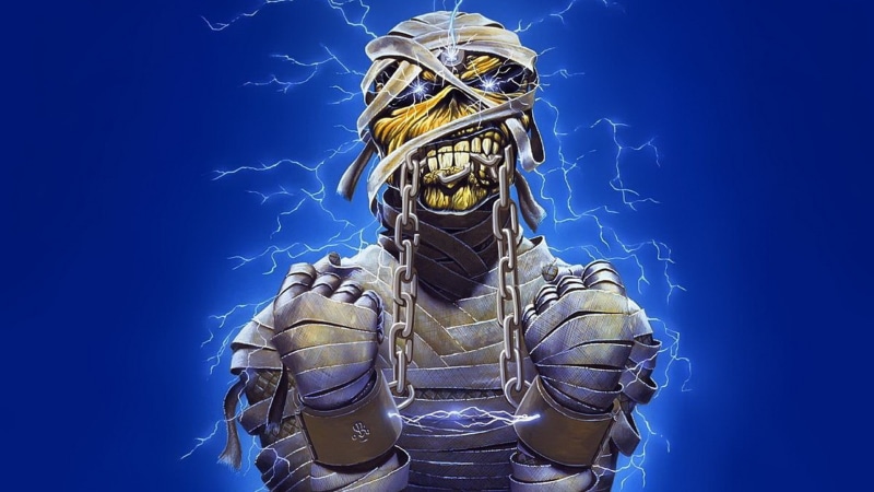 Music, maiden, eddie, monsters, iron, entertainment, mummy, 1080P, art, hd, x