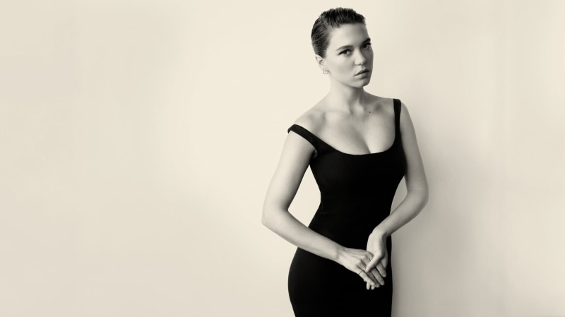 beauty, looking at camera, three quarter length, hairstyle, short hair, actress, model, adult, s, beautiful woman, dress, clothing, portrait, looking, studio shot