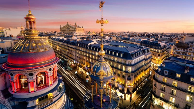 capital, ancient, spirituality, paris, history, high angle view, structure, night, built structure, aerial, street, spire, buildings, historical, river