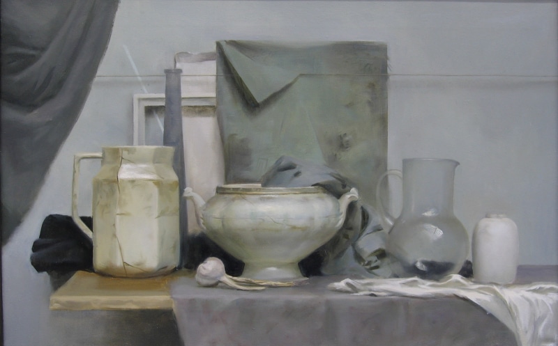 shelf, antique, jars, close-up, table, ceramics, still life, 1080P, group of objects, no people, indoors, container, large group of objects, lifestyles