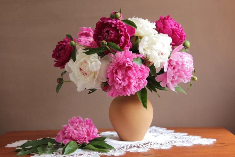 purple, wedding, no People, colorful, flower arrangement, summer, bunch, pink Color, cut Flowers, bunch of flowers, peonies, blossom, springtime, peony