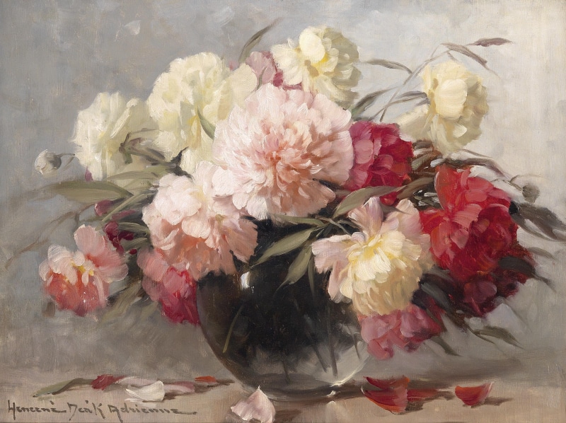 nature, love, springtime, vase, celebration, wedding, painting, Adrienne Deak, arrangement, flower Head, pink Color, close-up, table, pink, flowering plant