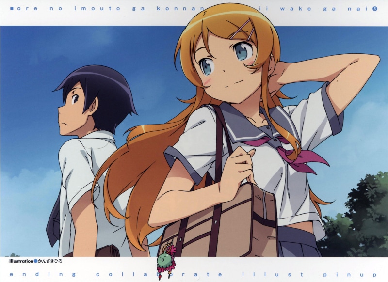 anime girls, Kousaka Kirino, Ore no Imouto ga Konnani Kawaii Wake ga Nai, 4K