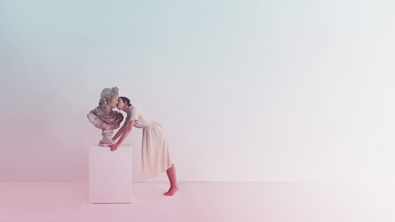 1080P, vaporwave, kissing