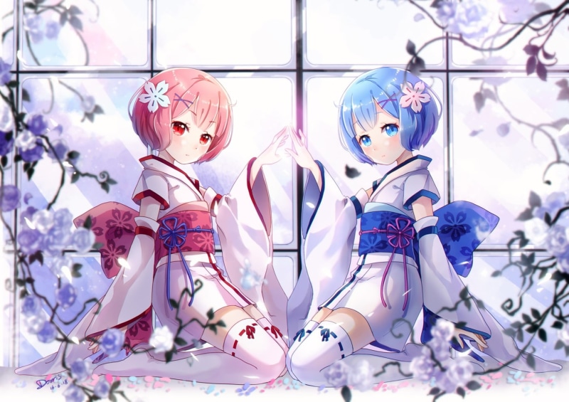 Anime, 720P, ram, rem, Re:Zero Kara Hajimeru Isekai Seikatsu