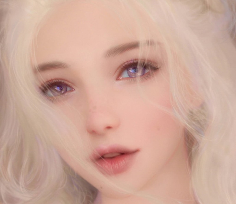 mother of dragons, long hair, fashion, beauty, young adult, ruoxin zhang, beautiful people, headshot, close-up, 480P, blond hair, looking at camera, adult