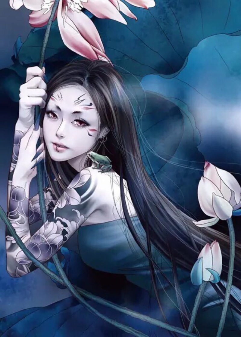 anime girls, Zhang Xiao Bai, fashion, Chinese, long hair, women, beautiful people, females, one person, hair, beautiful woman, clothing, portrait, adult