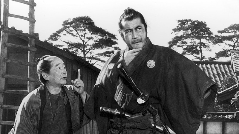 kurosawa, Akira Kurosawa, 1080P, akira, art, entertainment, Yojimbo, hd, x, movies