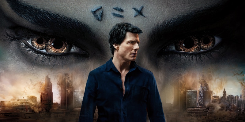 architecture, evil, front view, gothic style, contemplation, 2017, adult, human body part, emotion, Tom Cruise, one person, fear, digital composite, horror
