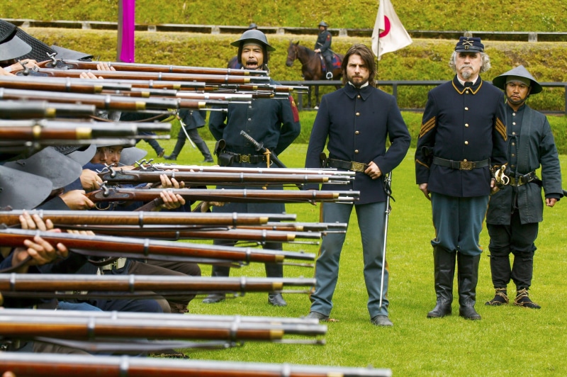 1080P, soldiers, The Last Samurai, guns, Tom Cruise