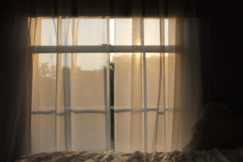 transparent, 4K, rock, bedroom, domestic room, nature, close-up, day, curtain, light, solid, chantilly, rock - object, sky, no people, textile, united states