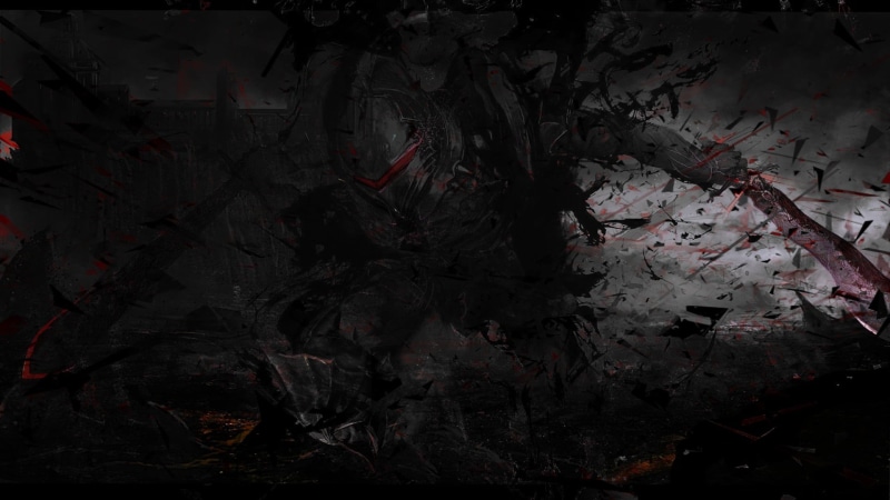 tree, built structure, vulnerability, night, plant, horror, no people, fragility, red, outdoors, 1080P, Fate/Zero, branch, shadow, growth, fiend, dark