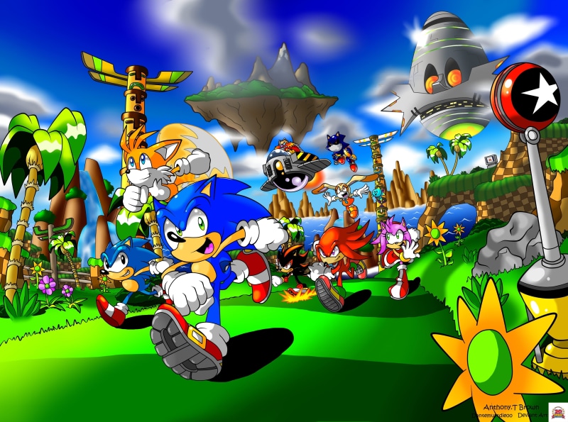 Knuckles, Shadow The Hedgehog, 4K, Sonic, Metal Sonic, Sonic The Hedgehog, Tails (character)